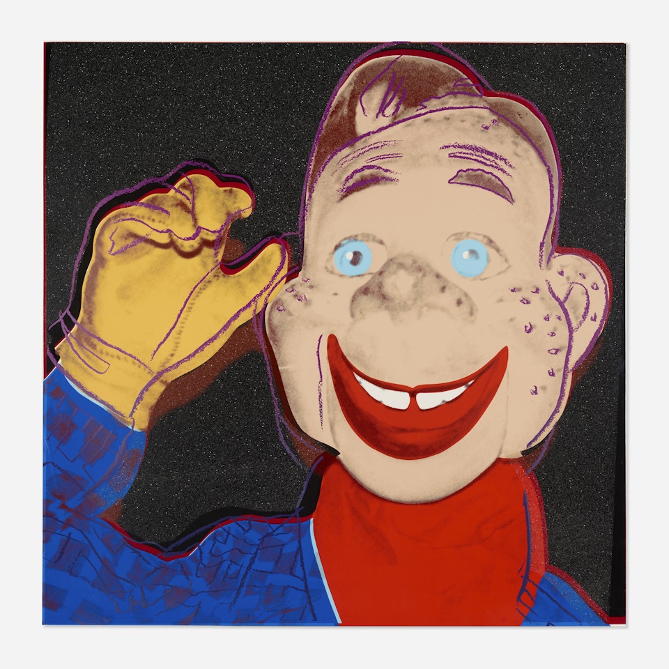 Howdy Doody (from the Myths series) by Andy Warhol