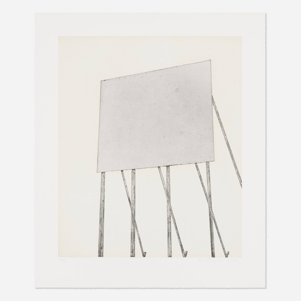 Your Space #2 by Ed Ruscha