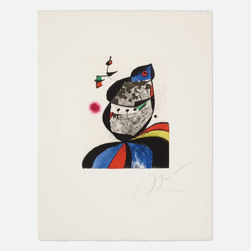 Gaudi VII by Joan Miró