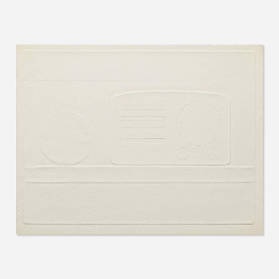 Embossed Still Life (from the New York Ten portfolio) by Tom Wesselmann