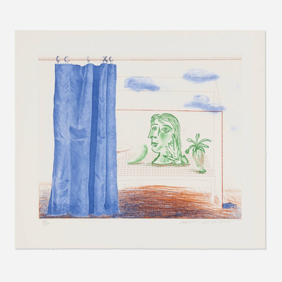 What is This Picasso? (from The Blue Guitar portfolio) by David Hockney