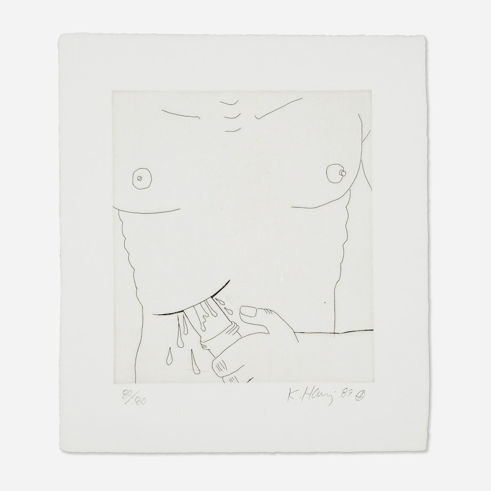 Untitled (from The Valley series) by Keith Haring