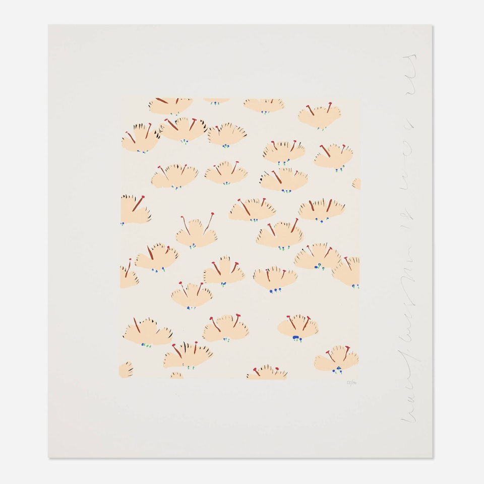 Wallflower 20 (from the Wallflowers portfolio) by Donald Sultan