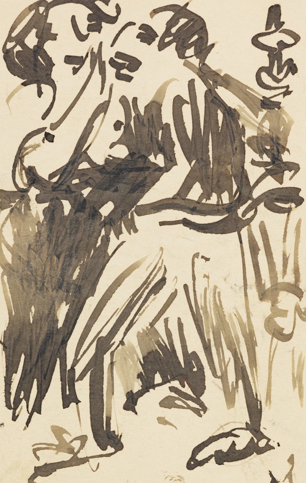 Tanzendes Paar by Erich Heckel