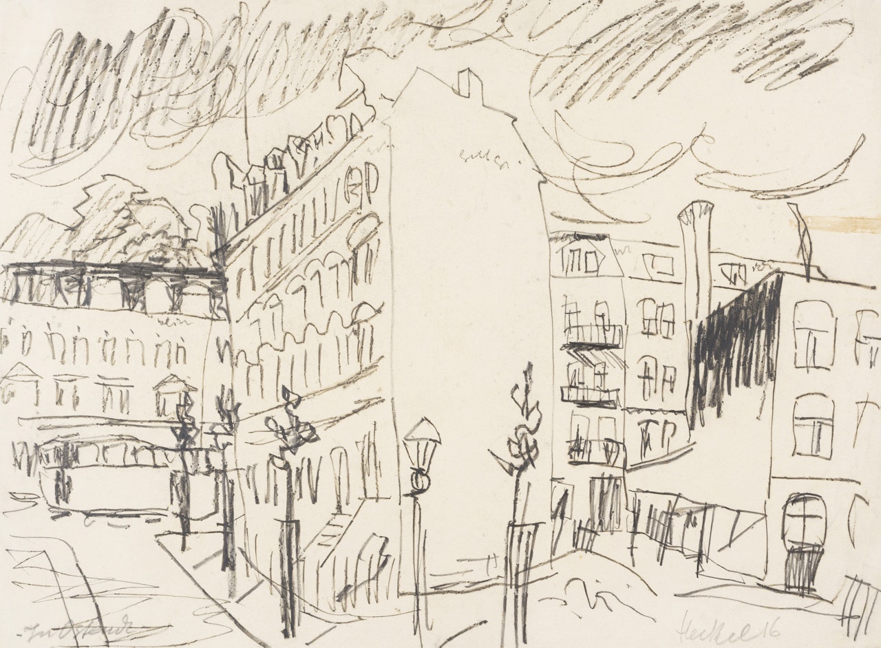 In Ostende by Erich Heckel