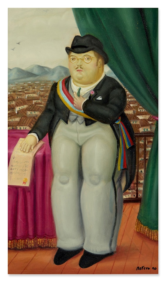 El presidente by Fernando Botero