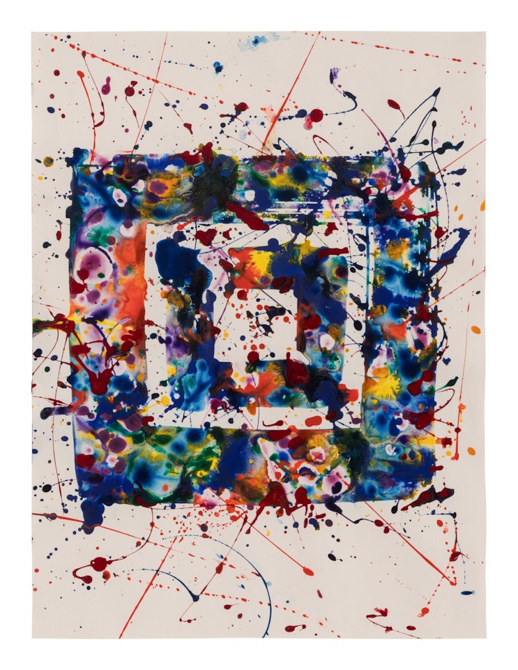 Untitled by Sam Francis