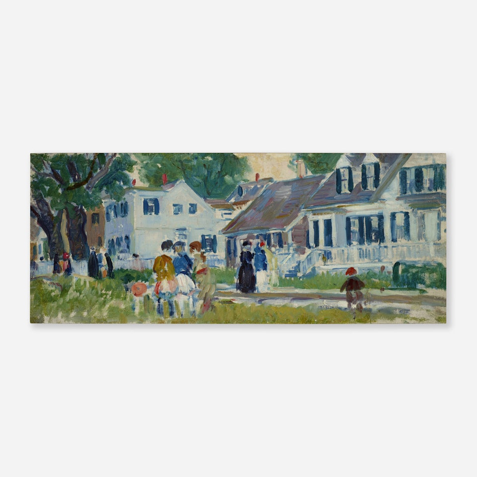 Street Scene by Gifford Beal