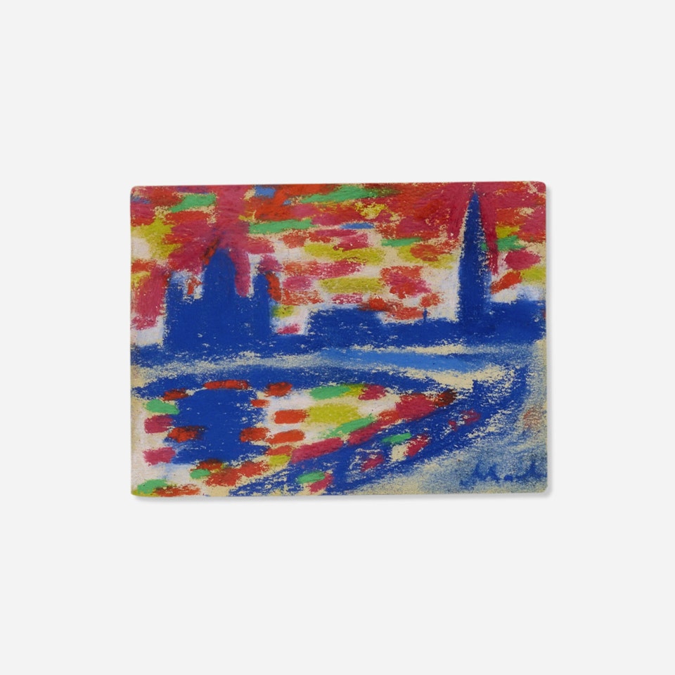 Moscow by Mikhail Larionov