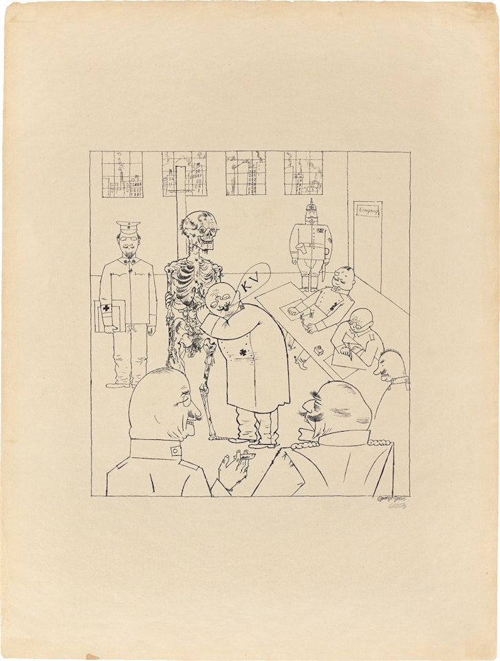 ”Die Gesundbeter” by George Grosz
