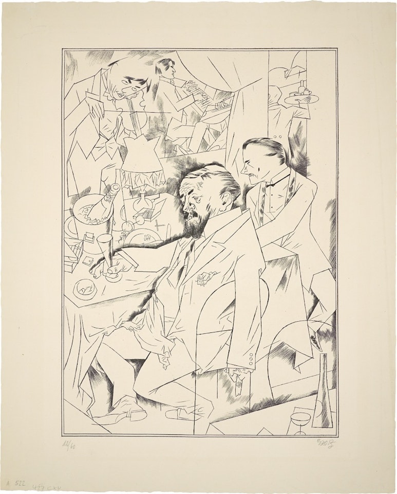 ”Zigeunermusik” by George Grosz