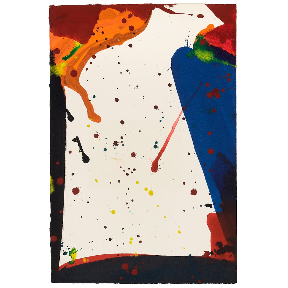 Untitled (SF65-024) by Sam Francis