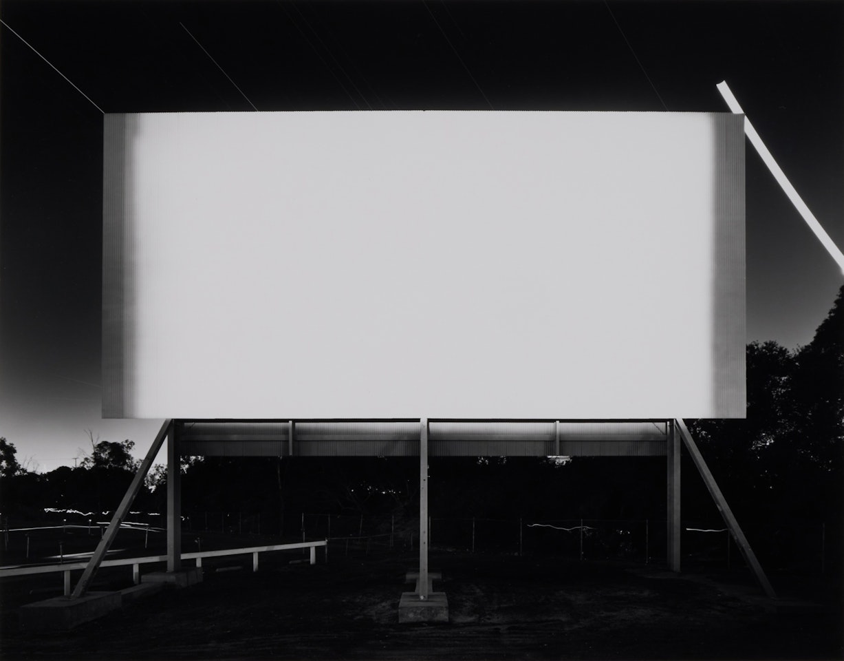 Stadium Drive-In, Orange by Hiroshi Sugimoto