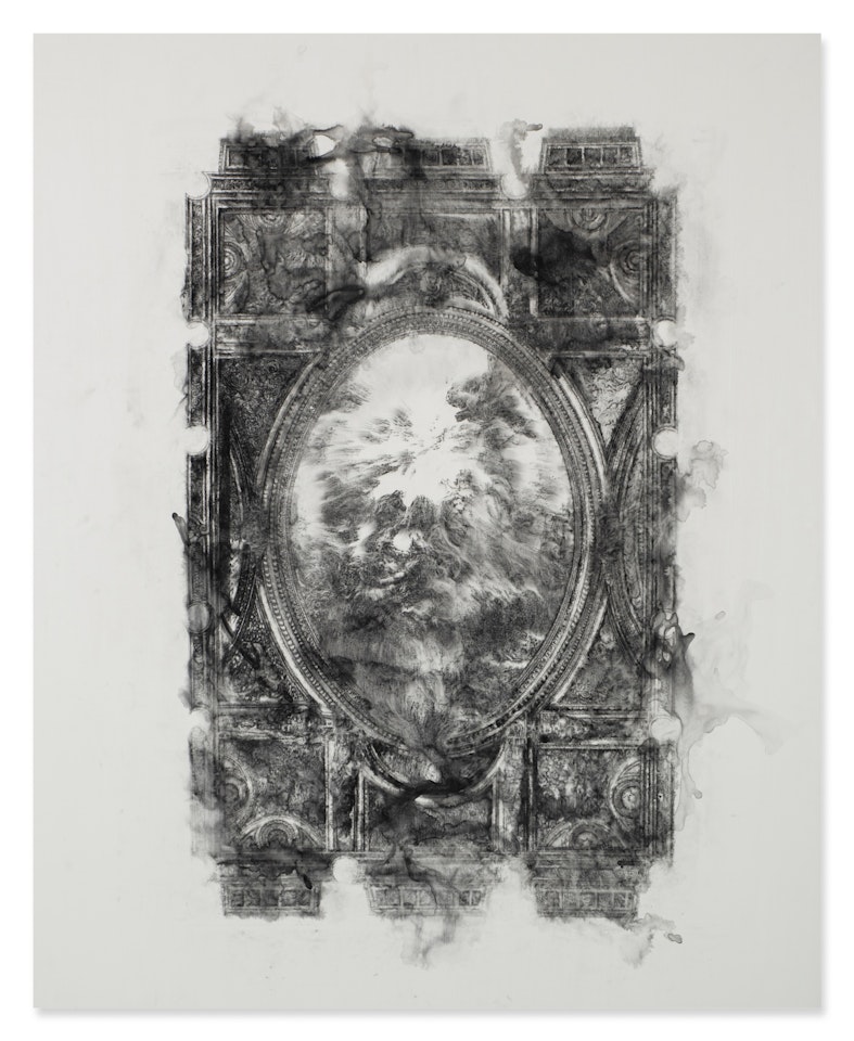 Untitled (Ceiling Plan of a Salon in the Palace of the Marquis de Spinola, Paris); from the series L"Encyclopédie by Guillermo Kuitca