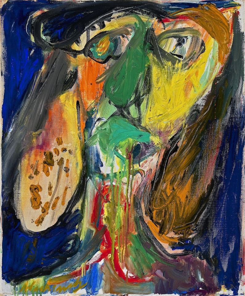 "La fête du tiré à part" by Pierre Alechinsky
