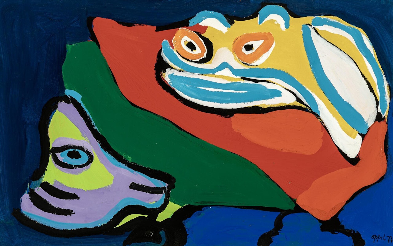 Untitled; Untitled by Karel Appel