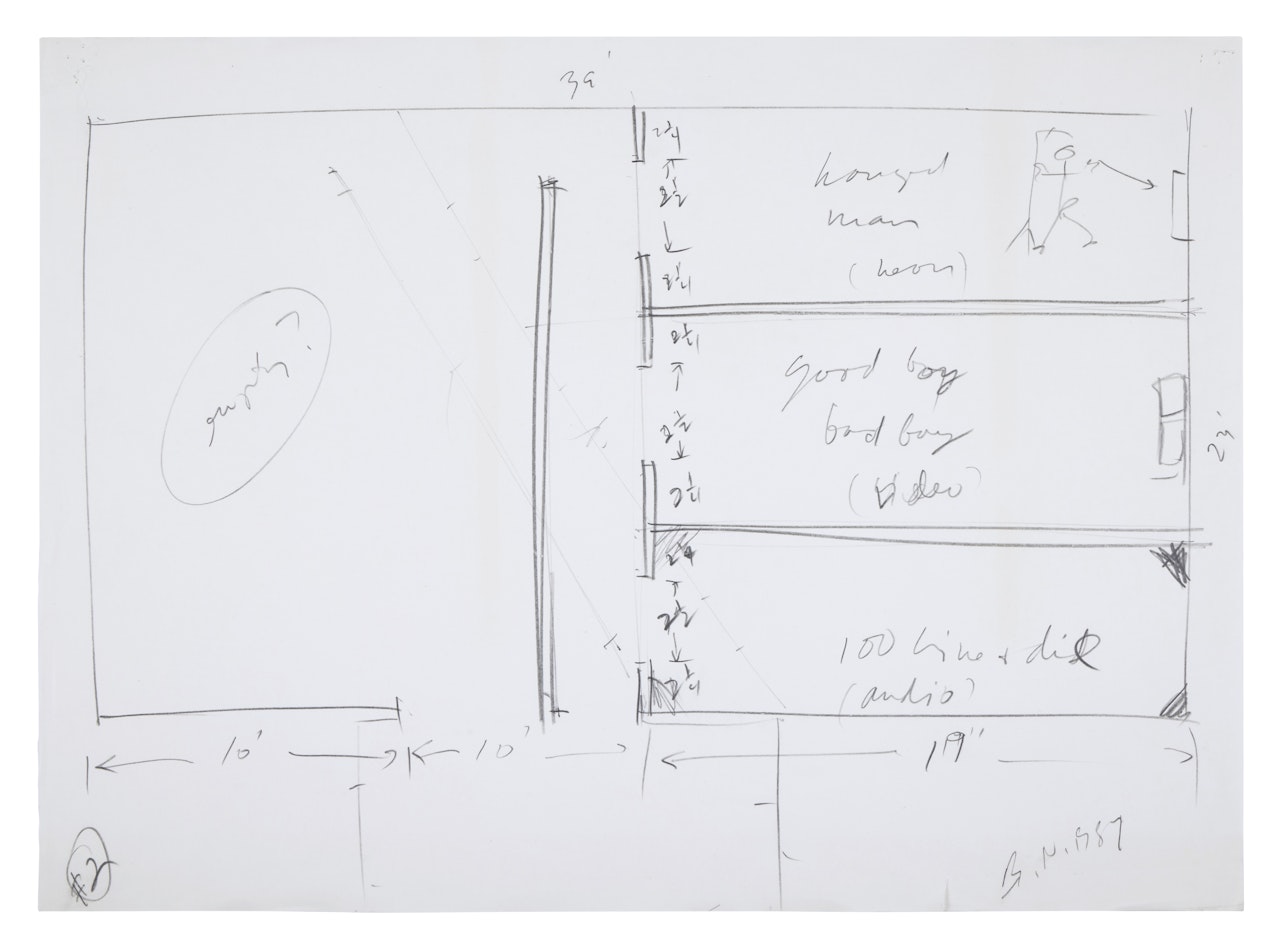 Chambres d"amis (Krefeld Piece) #2 by Bruce Nauman