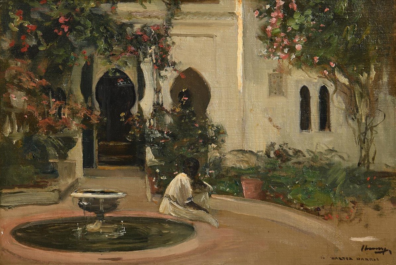 The House of Walter Harris at Tangier by John Lavery