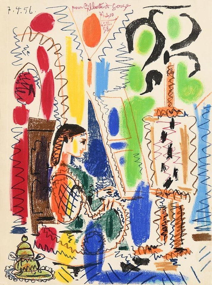 L"Atelier de Cannes, cover for "Ces peintres nos amis, Vol. II" by Pablo Picasso