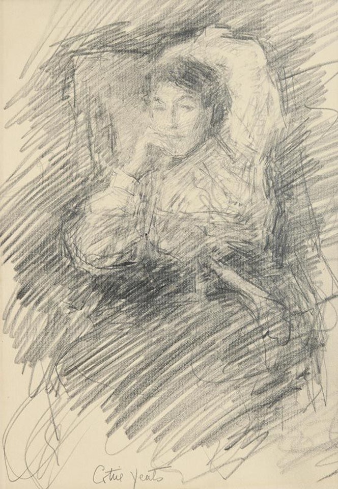 Mary "Cottie" Yeats by John Butler Yeats