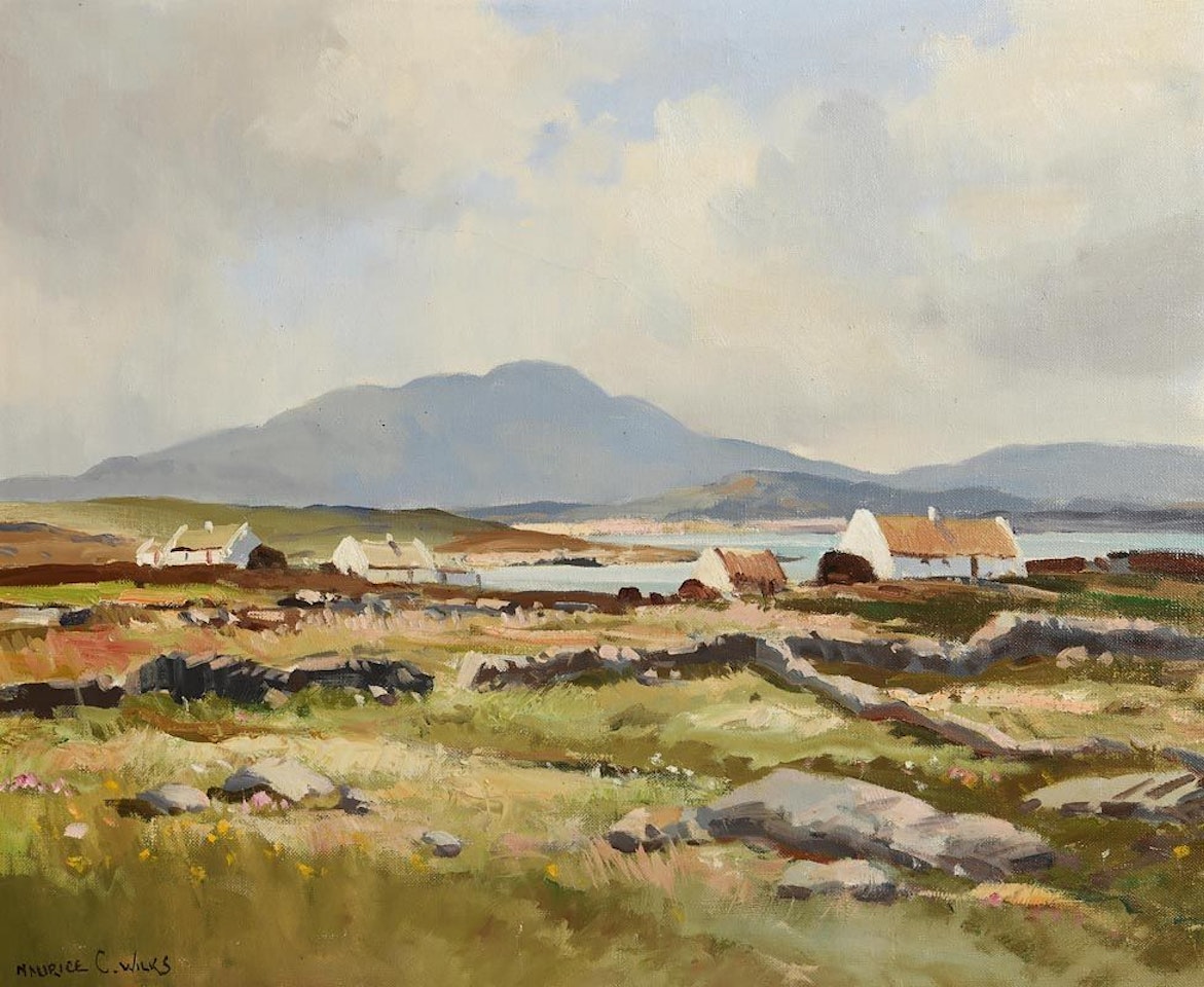 Landscape at Ballyconneely, Connemara by Maurice Canning Wilks