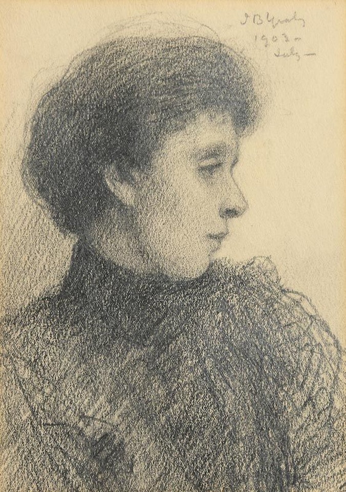 Portrait of Violet Martin by John Butler Yeats