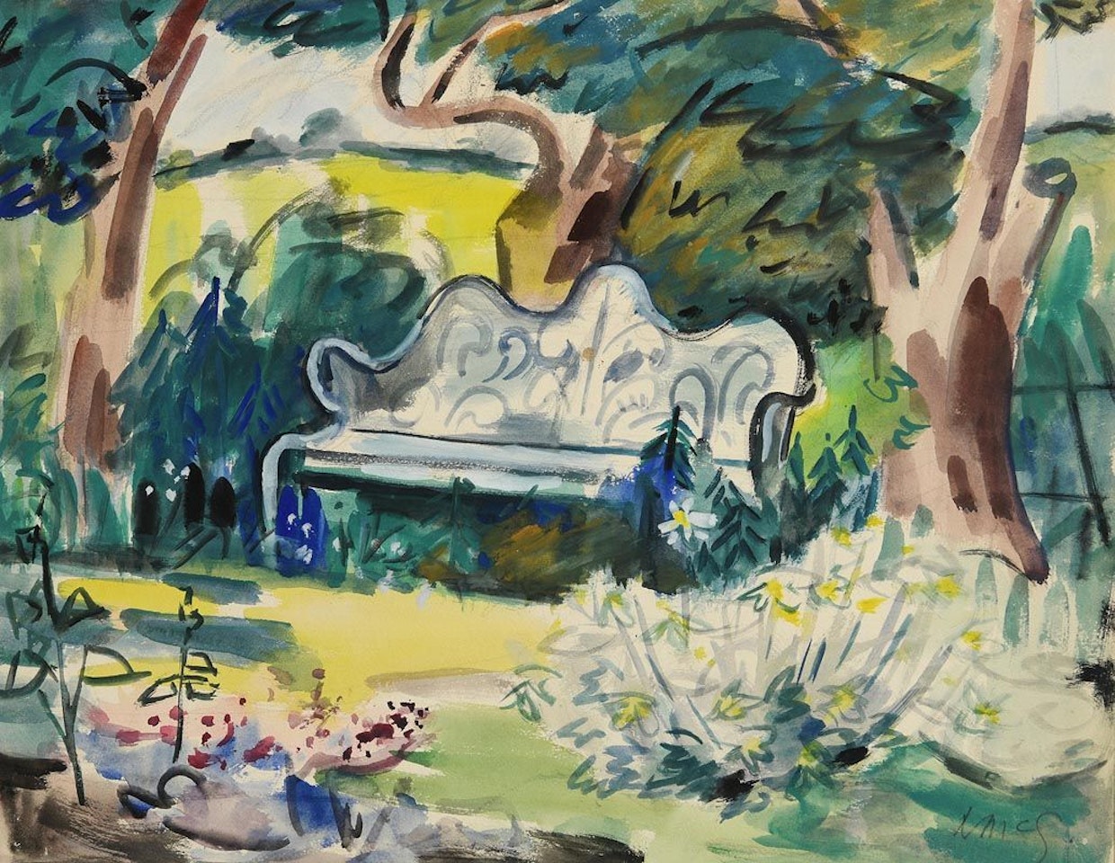 Garden in Summer by Norah McGuinness