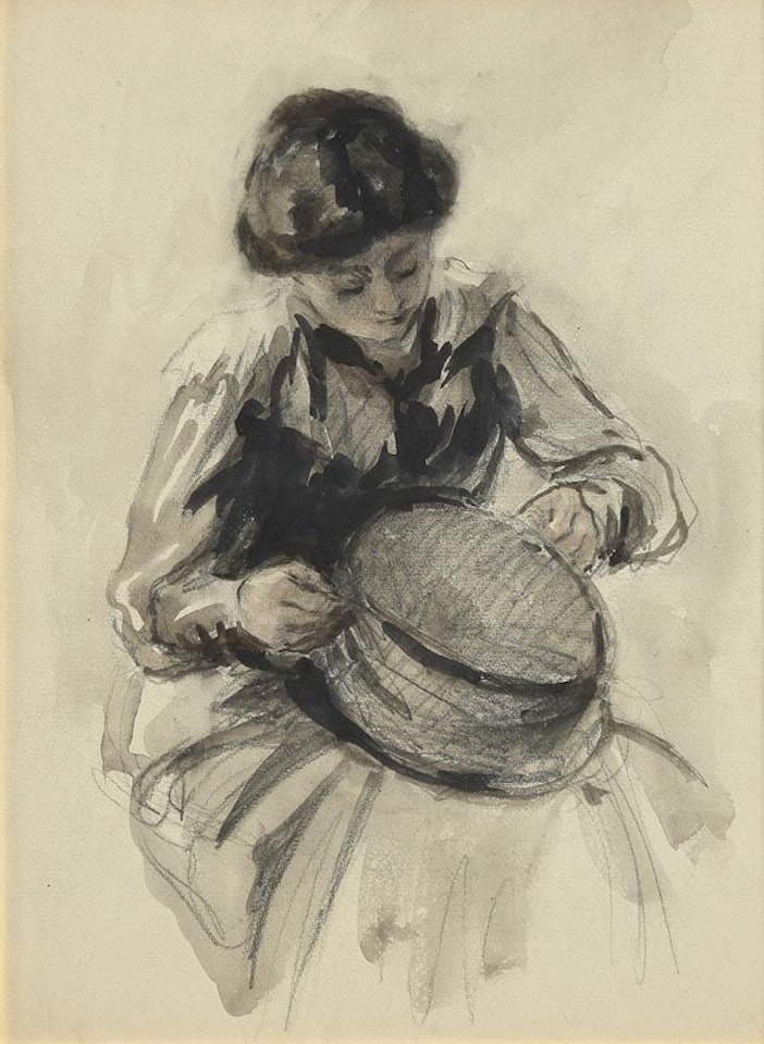 Lilly Yeats by John Butler Yeats