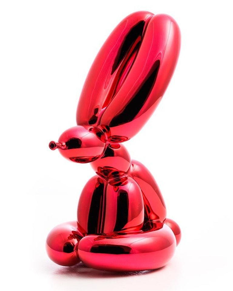 Balloon Rabbit (Red) by Jeff Koons