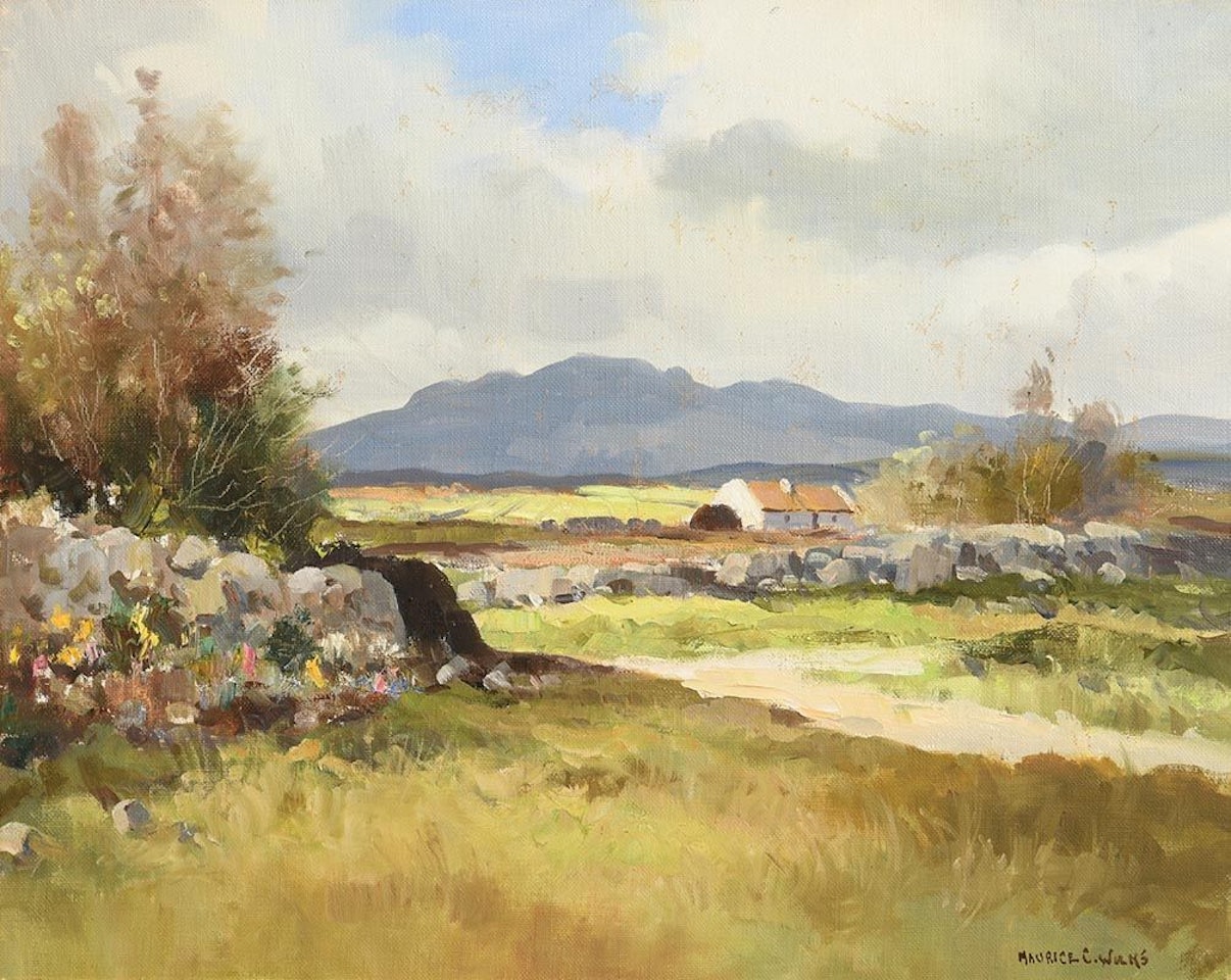 At Foordlass, Connemara, Co. Galway by Maurice Canning Wilks