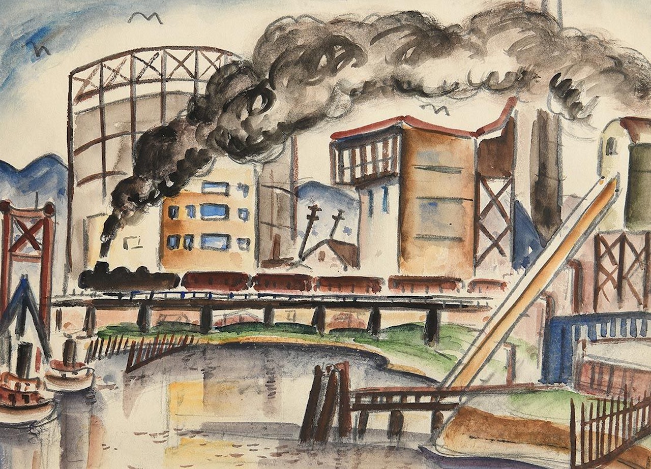Cityscape by Norah McGuinness