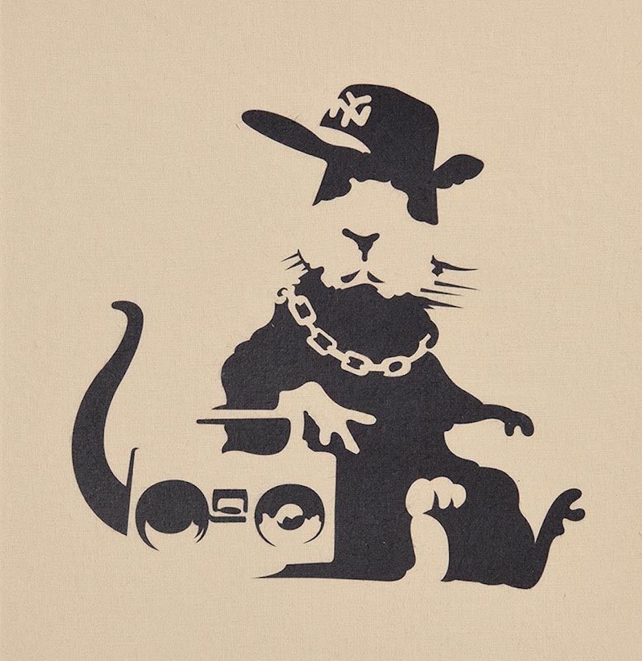Hip Hop Rat by Banksy