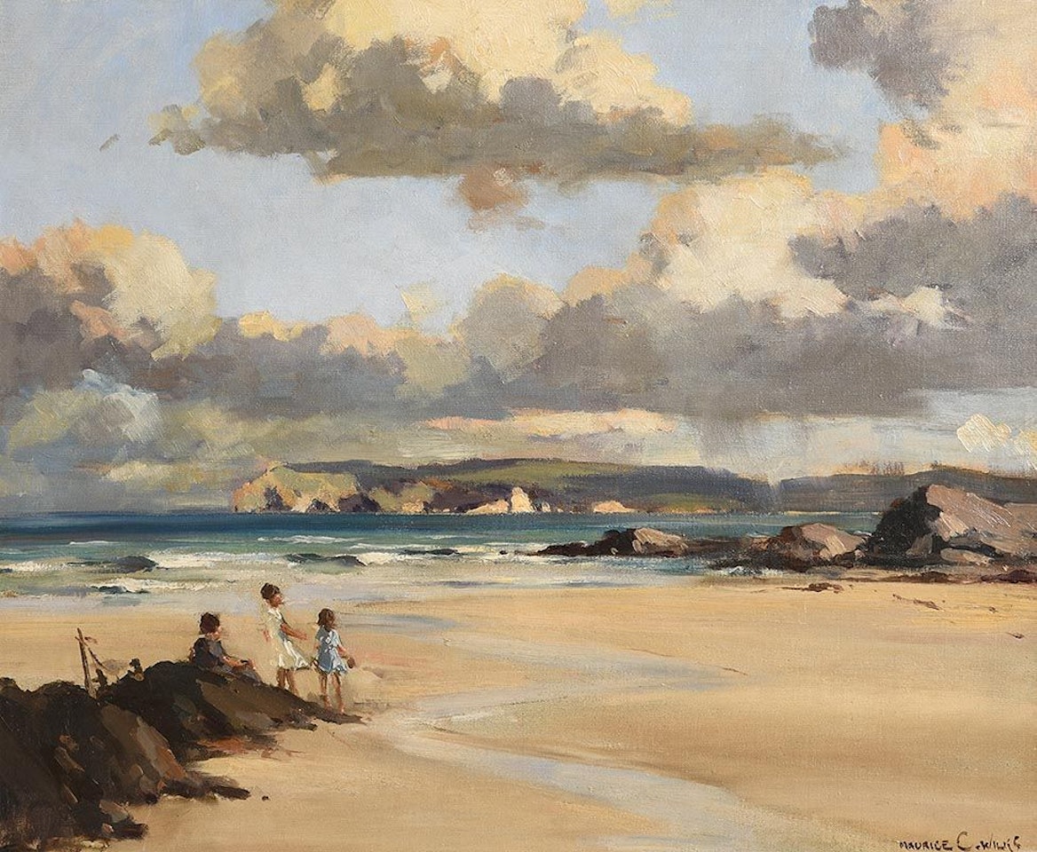 Whitepark Bay, Co. Antrim by Maurice Canning Wilks