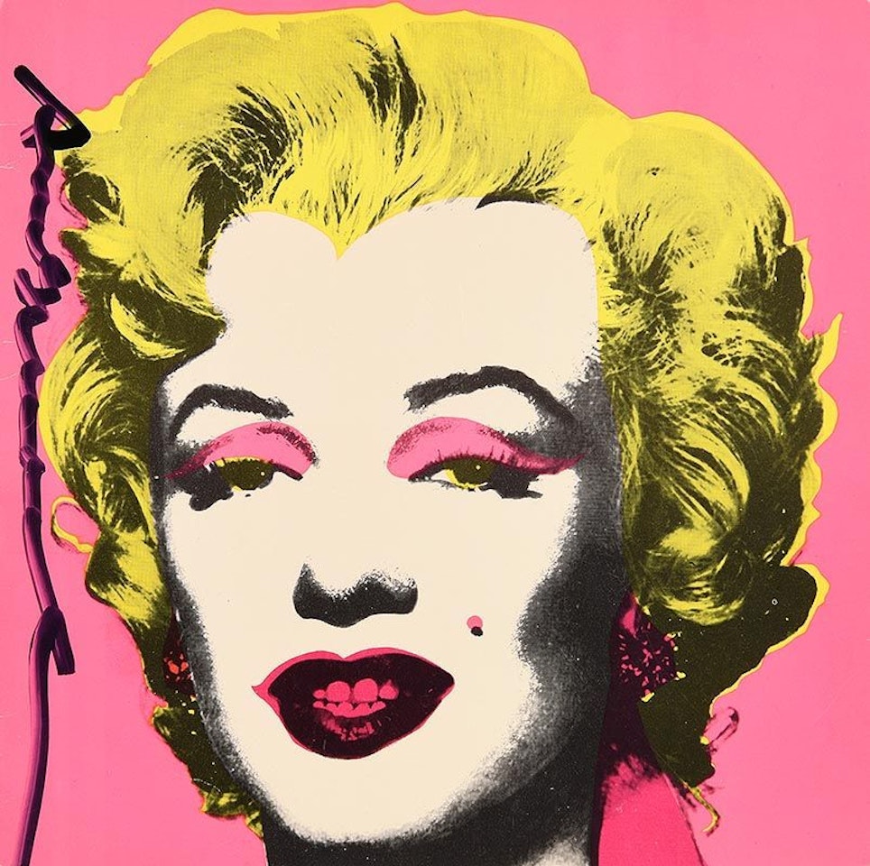 Marilyn Castelli Invitation by Andy Warhol