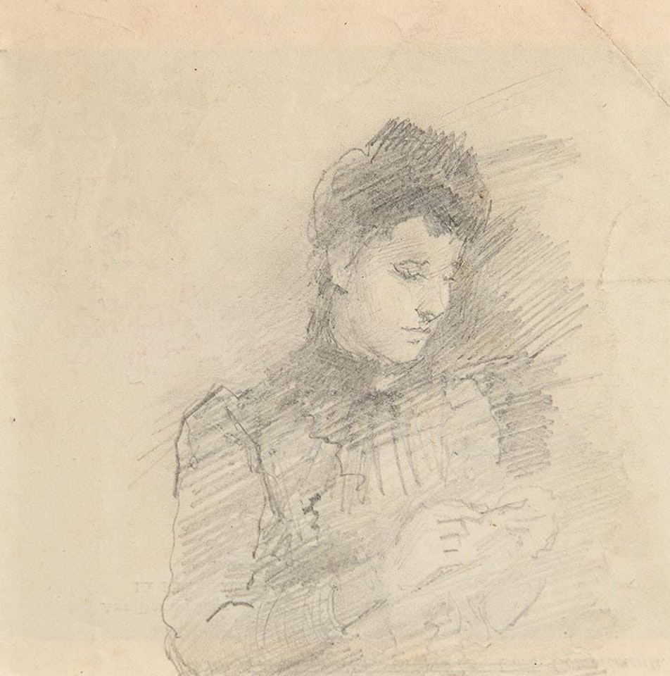 The Seamstress by John Butler Yeats