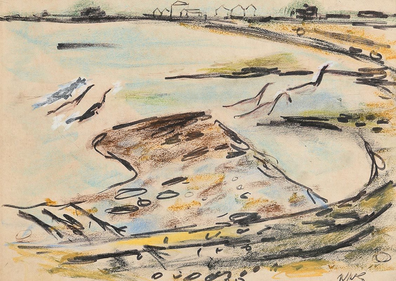 Geese at Sutton Cross by Norah McGuinness