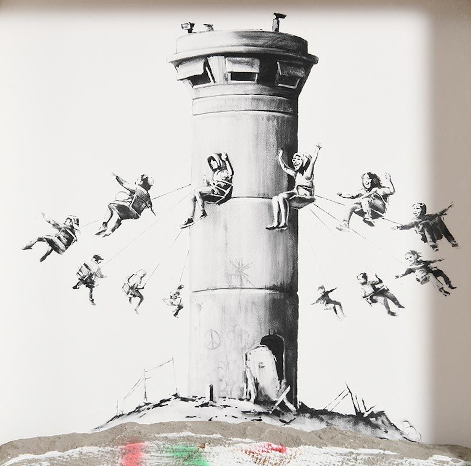 Banksy Walled Off Hotel box set print by Banksy