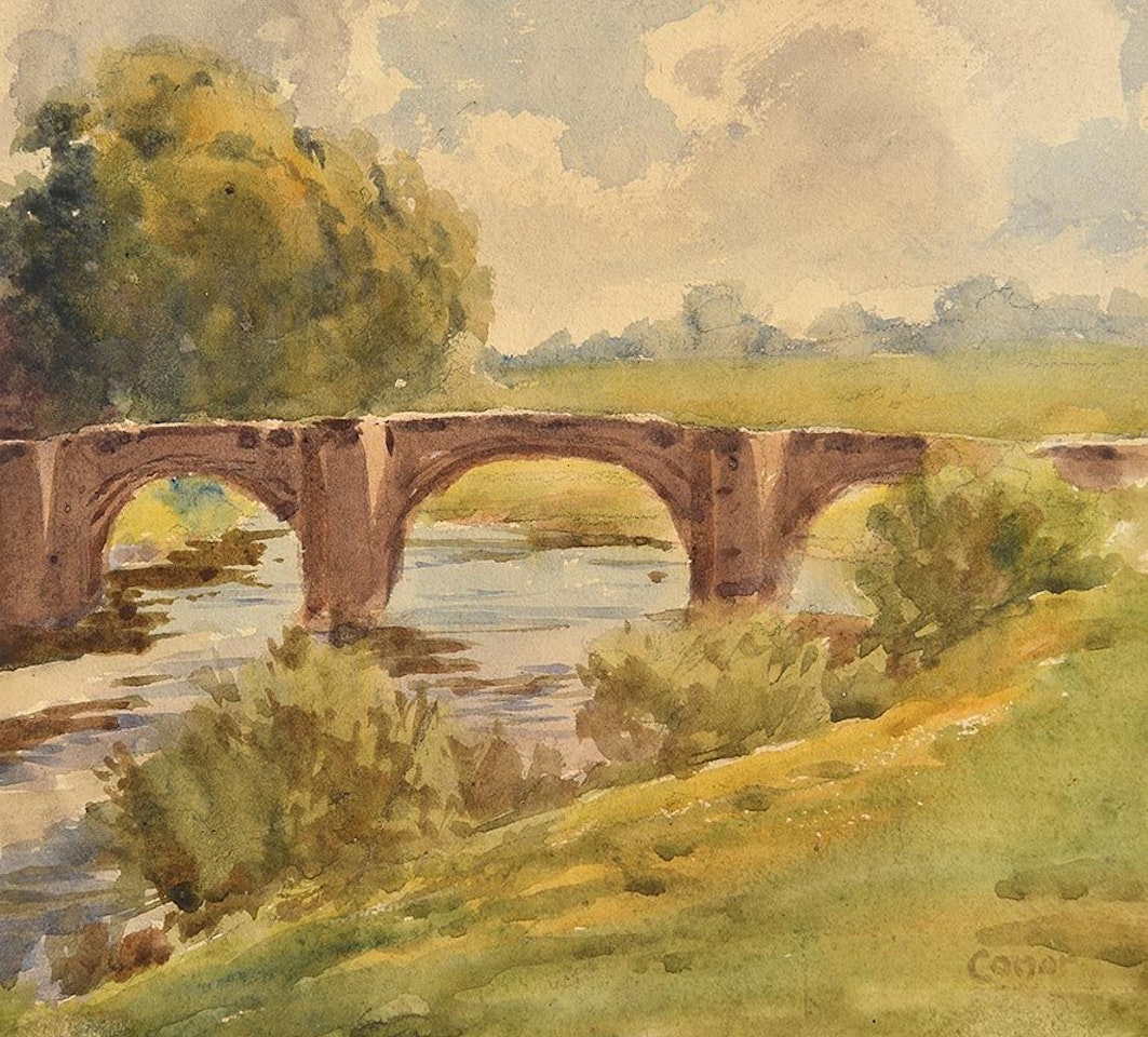 Bridge in the Glens by William Conor