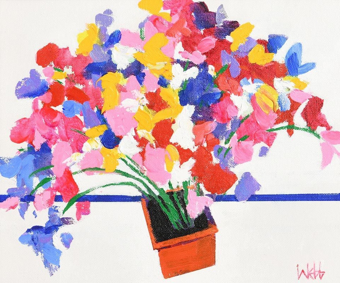 Sweet Peas by Kenneth Webb