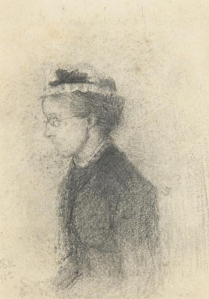 Study of a Lady by John Butler Yeats
