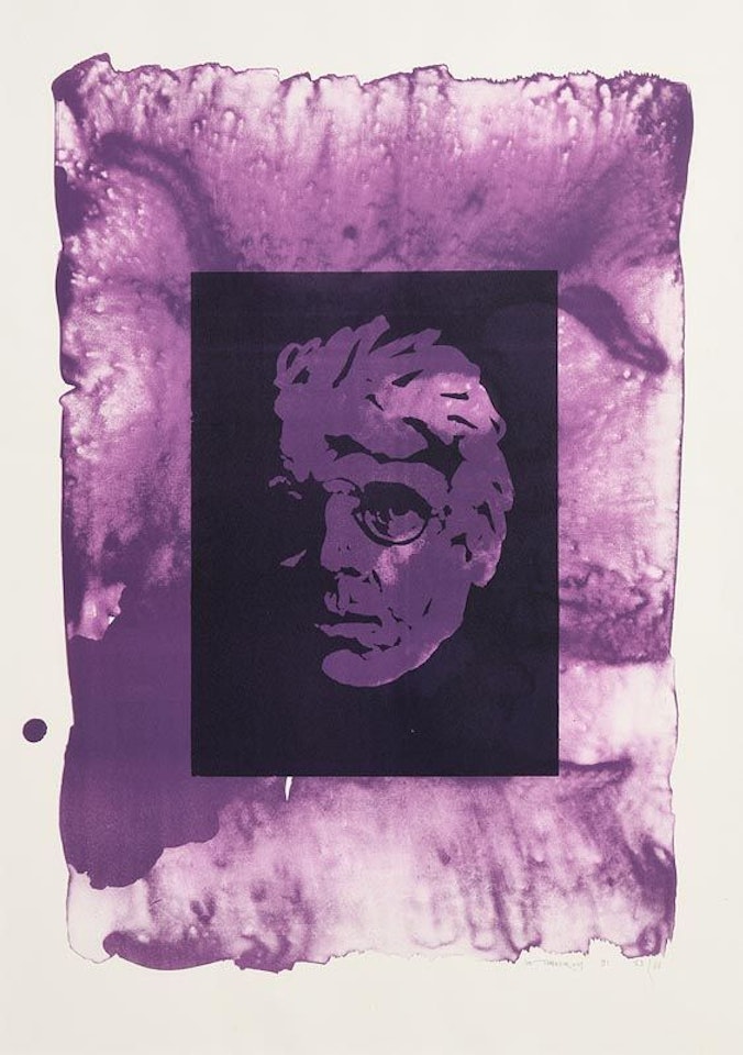 Head of W.B.Yeats by Louis Le Brocquy