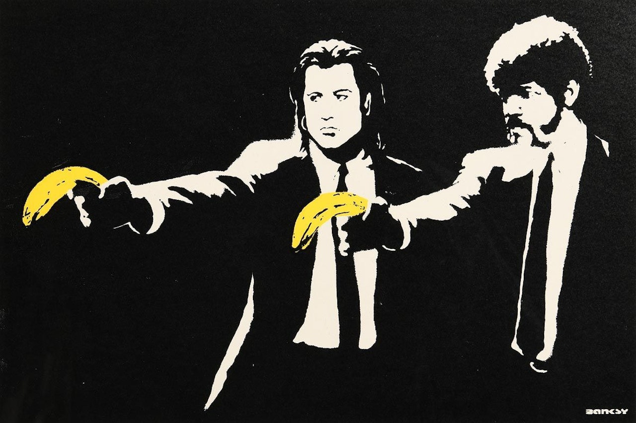 Pulp Fiction by Banksy