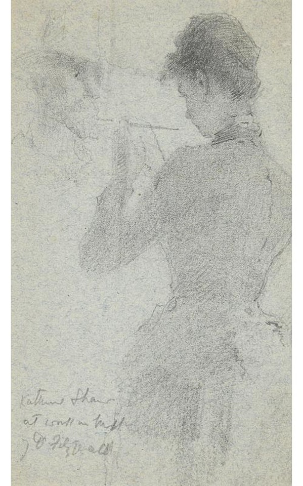 Katherine Shaw by John Butler Yeats