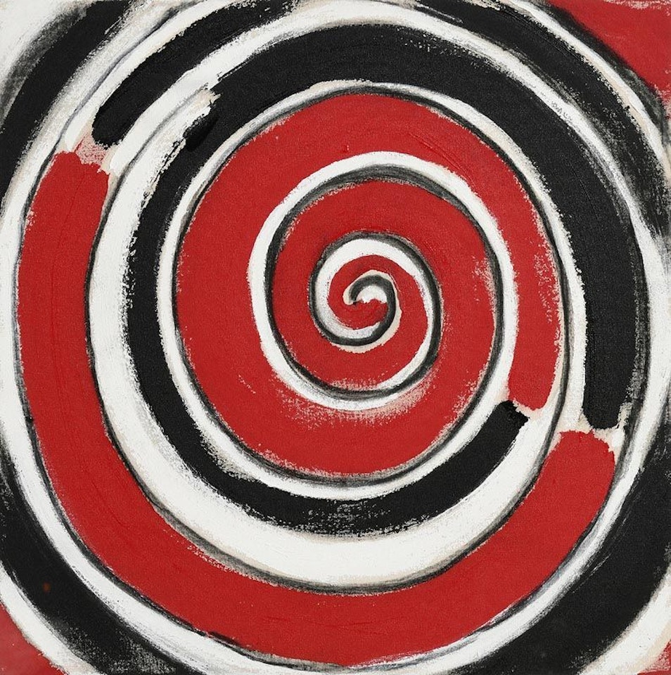 R, B and W Spiral for 00 by Terry Frost
