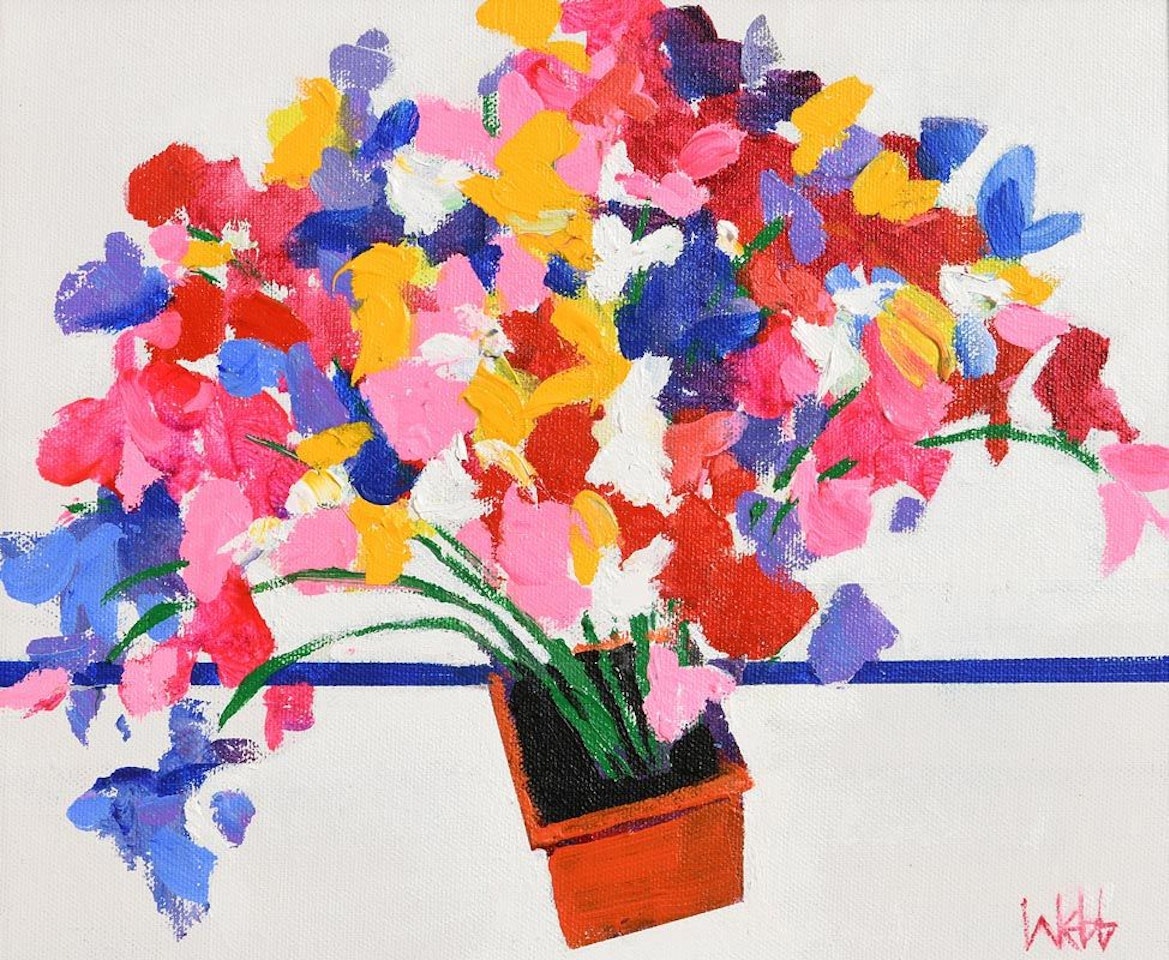 Sweet Peas by Kenneth Webb