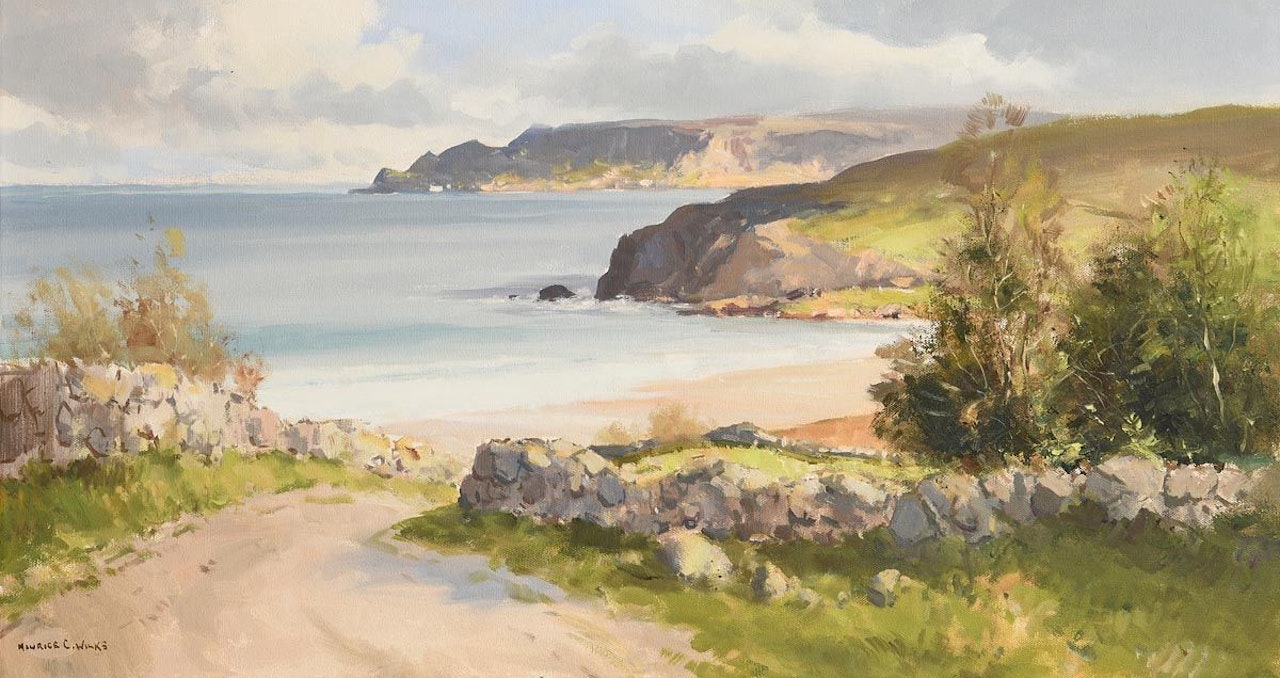 At Cushendun, Co. Antrim by Maurice Canning Wilks