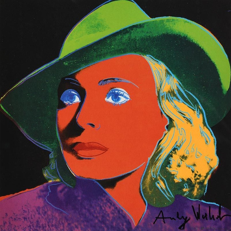 Ingrid Bergman by Andy Warhol