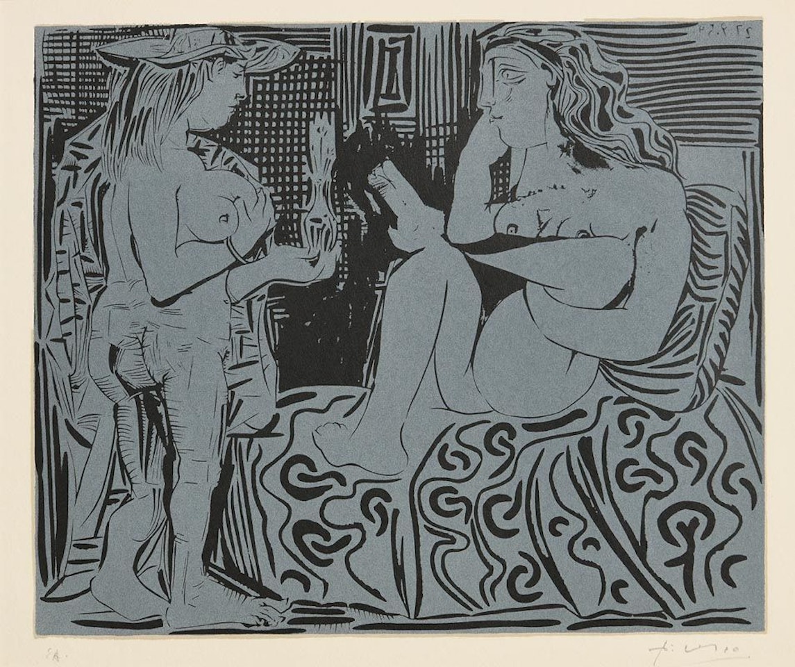 Deux Femmes (Bloch 915) by Pablo Picasso