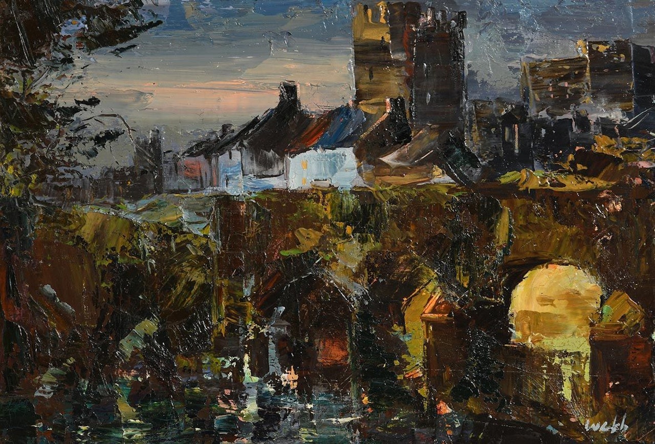 Macroom Castle, Co Cork by Kenneth Webb