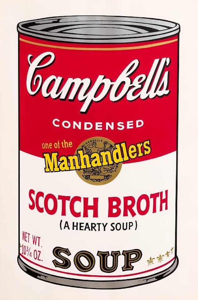 Scotch Broth, from Campbell"s Soup II; (F. & S. II.55) by Andy Warhol